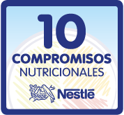 Imagen de los 10 compromisos nutricionales de NESTLÉ®