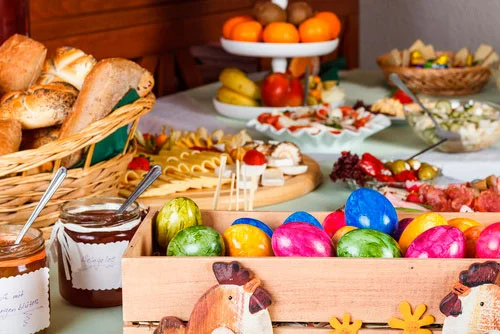 Decoracion restaurante hotel semana santa