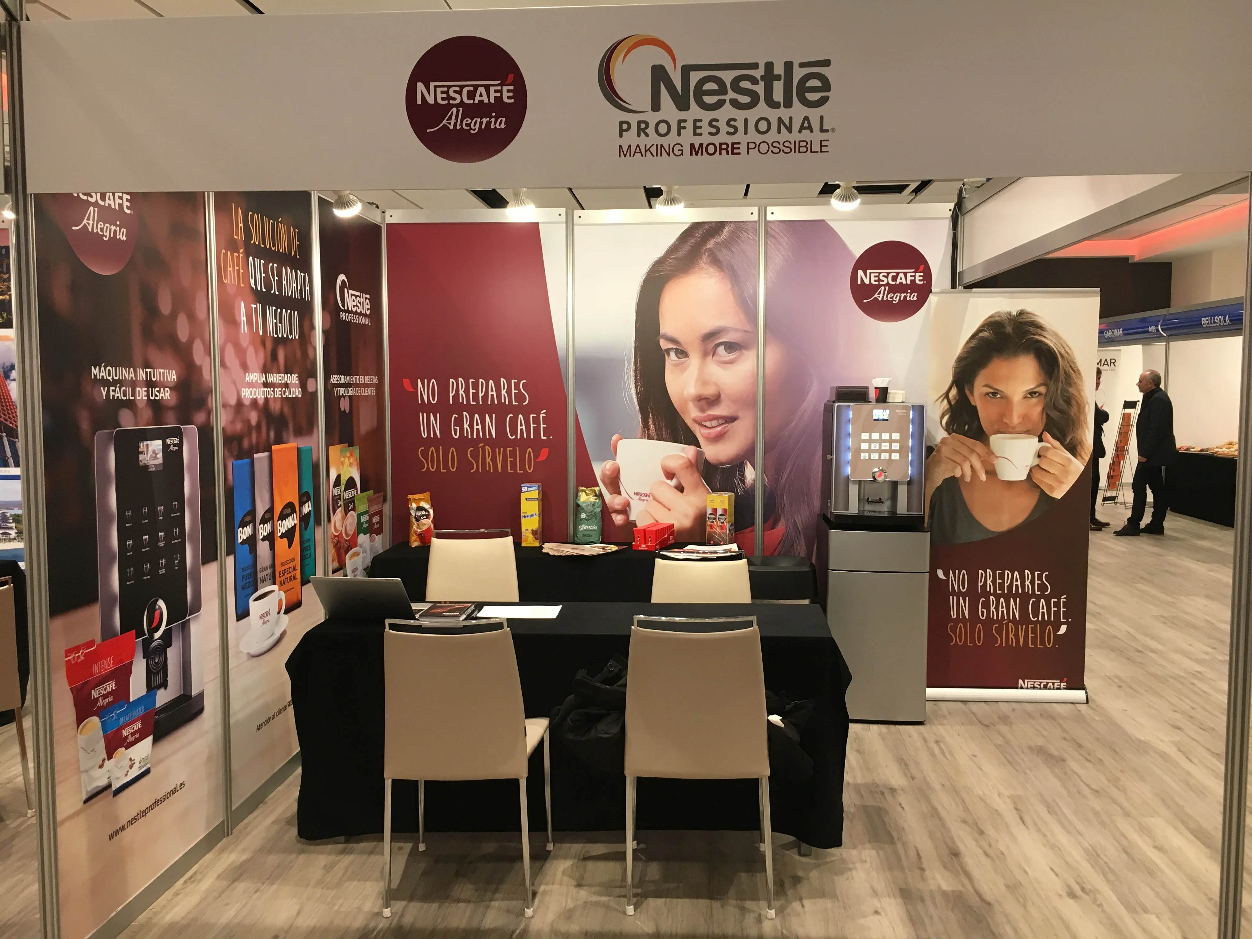 nescafé alegria en feria hosteltur 2018