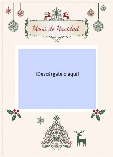 menu plantilla navidad version 2
