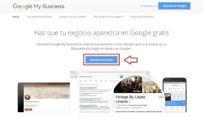 Paso 1 cómo añadir tu negocio de hostelería en Google Maps