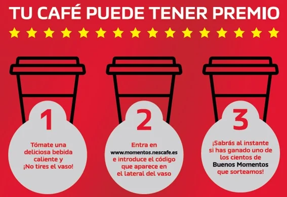 como participar en la promo buenos momentos nescafe