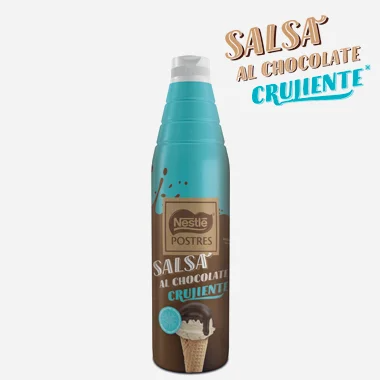 salsa al chocolate crujiente nes