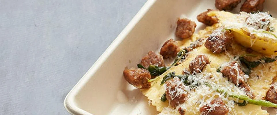 sensational-sausage ravioli