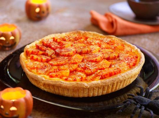 tarta de naranja sangrienta receta de postre halloween