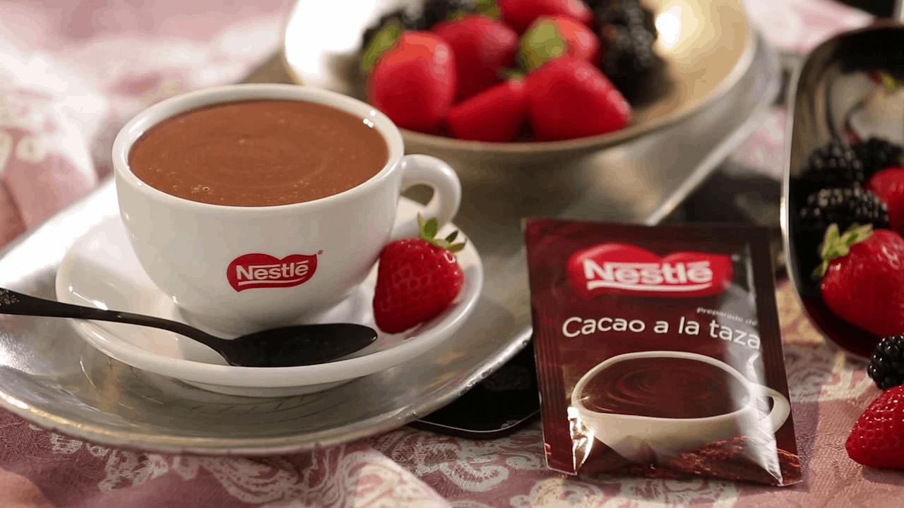 CHOCOLATE A LA TAZA NESTLE a LA FRESA