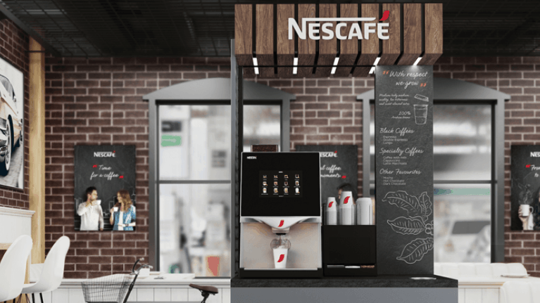Nescafé Coffe Corner - cabecera