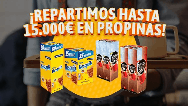 Nestlé promoción barista Nescafé y Nesquik