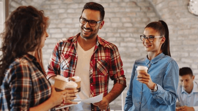 Variedad de bebidas café vending oficinas