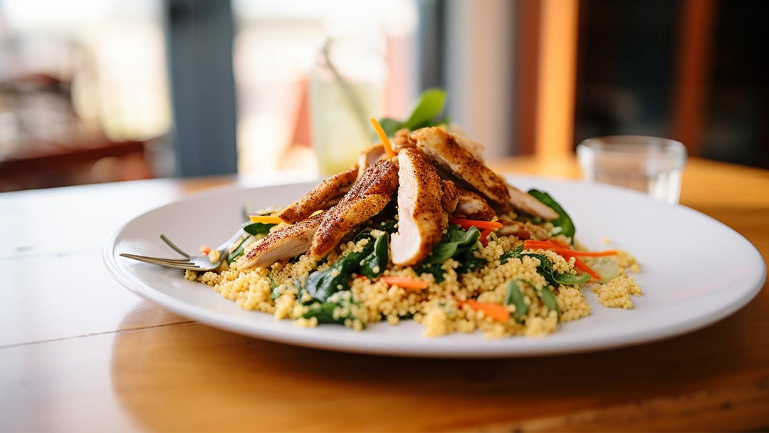 Plato receta de cuscús