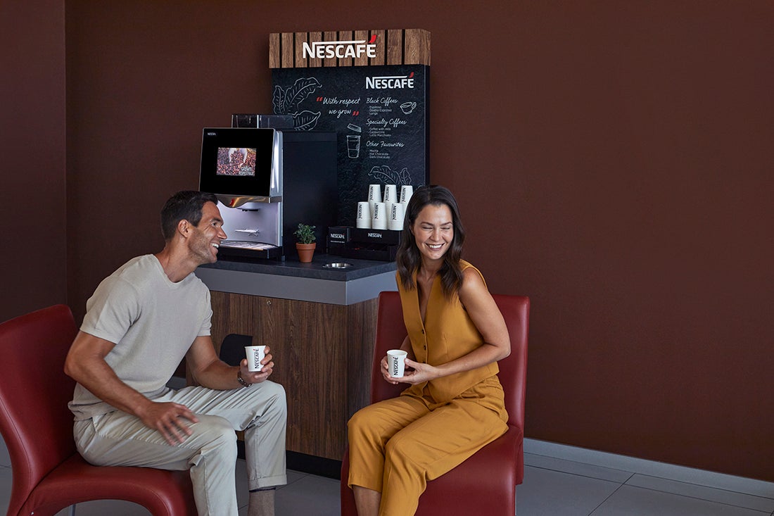 Nescafé Coffee Corner para oficinas