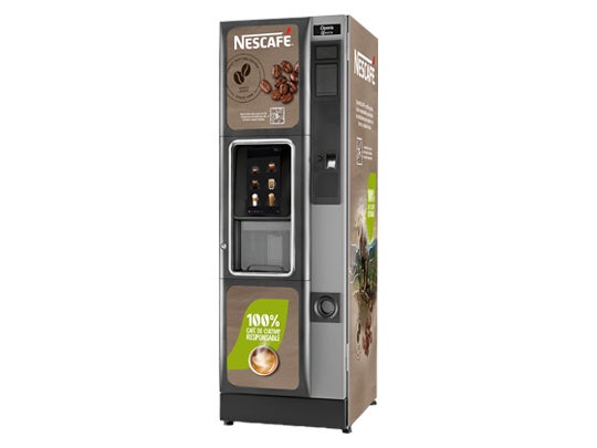 maquina vending nestle professional