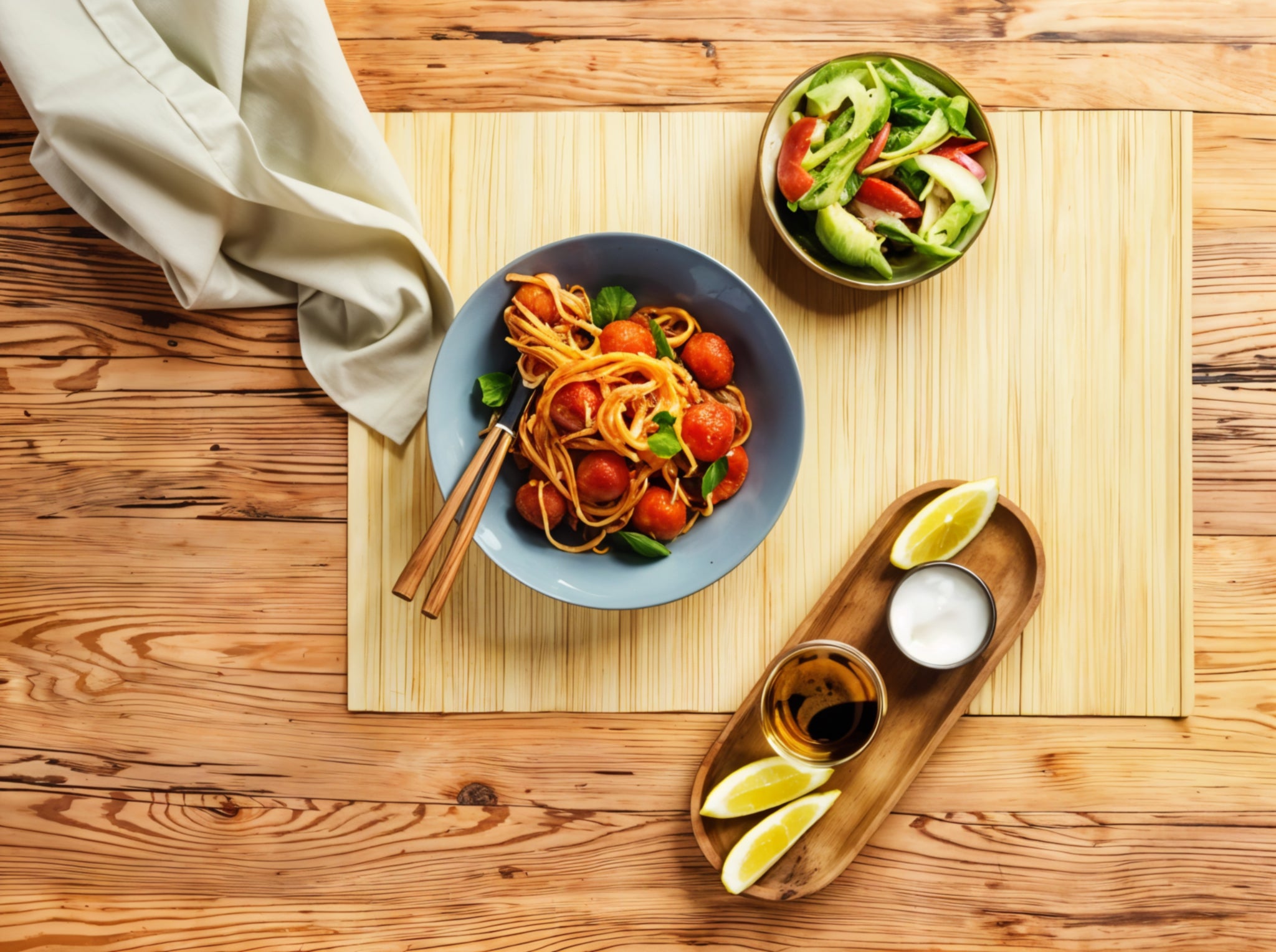 MEATBALLS SPAGHETTI LANSCAPE