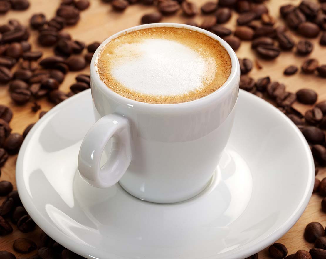 café cortado