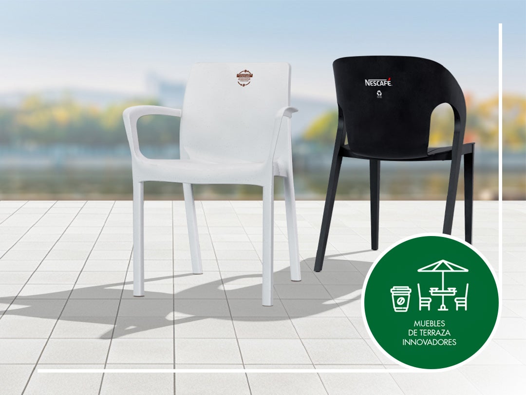 Preview Sillas hechas de café reciclado