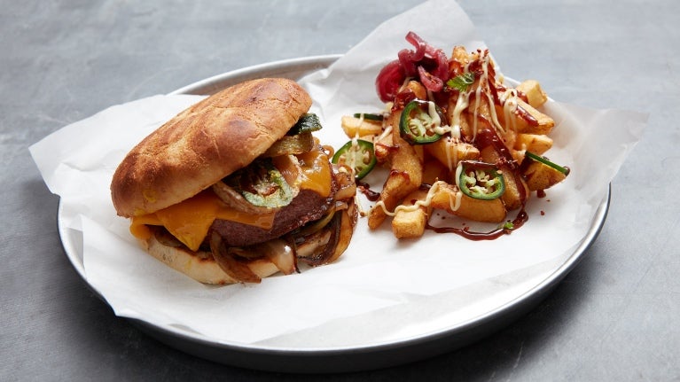 spicy burger