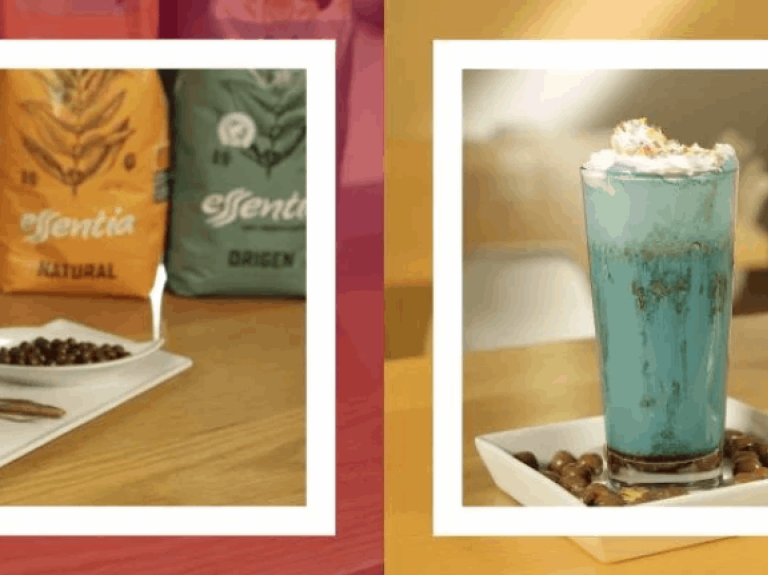 bebidas de café dark temptation y chocolate nesquik