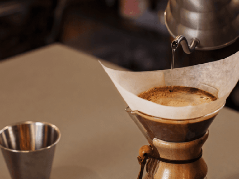 preparar café Chemex - cabecera
