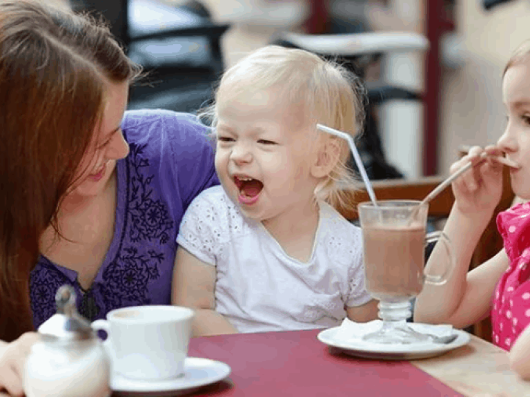 cafetería niños nesquik