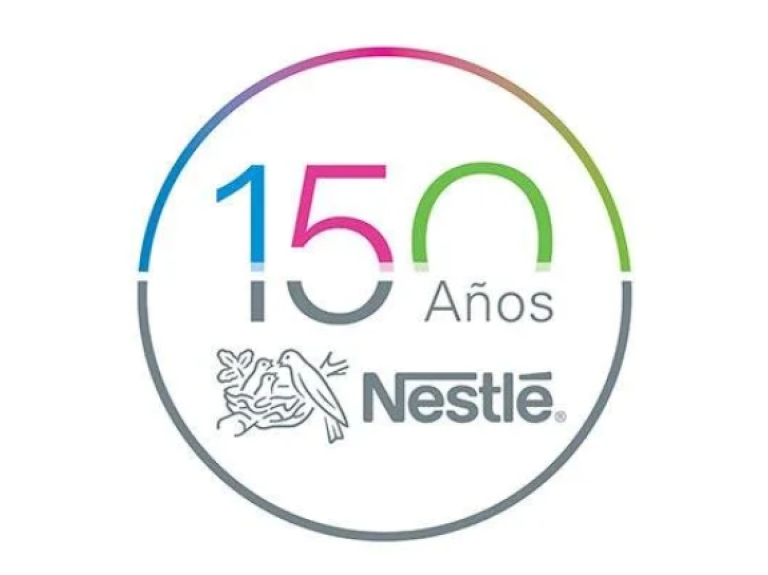 Logo Nestlé 150 años