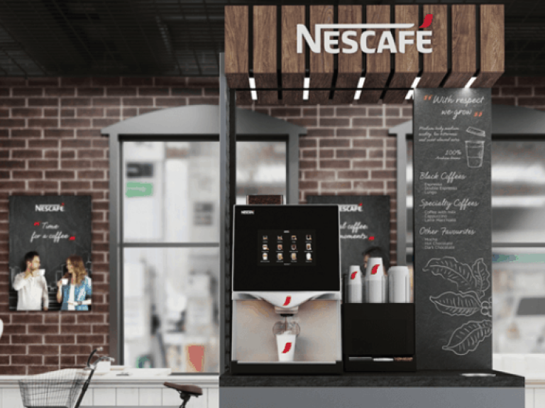 Nescafé Coffe Corner - cabecera