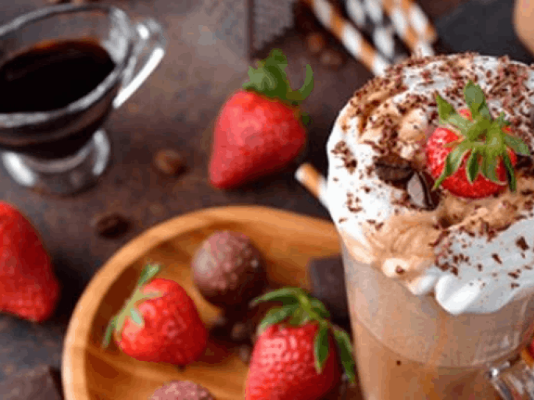 recetas de café frías frappé miniatura