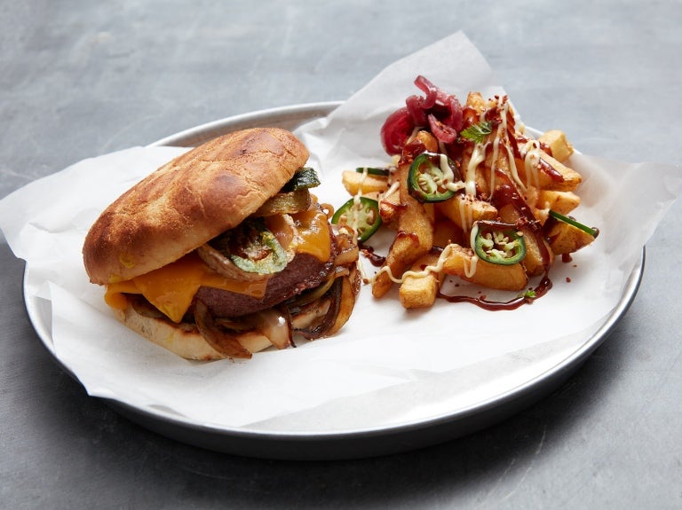 spicy burger