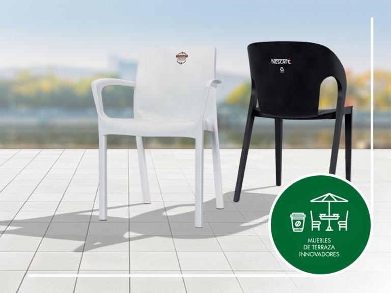 Preview Sillas hechas de café reciclado