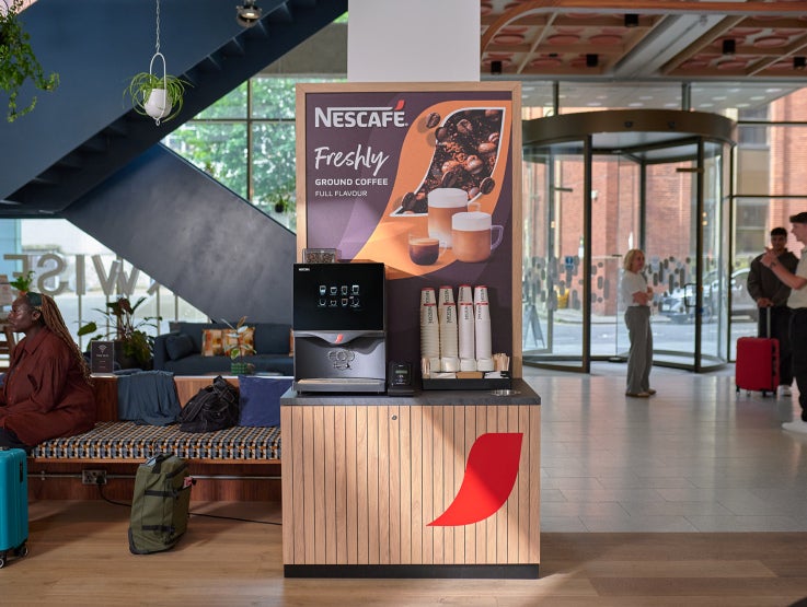 Máquinas y Corners de café para negocios