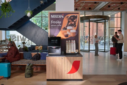 Máquinas y Corners de café para negocios