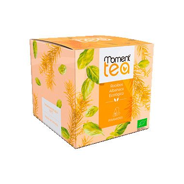MOMENT TEA Infusión Rooibos Albahaca Ecológico Premium