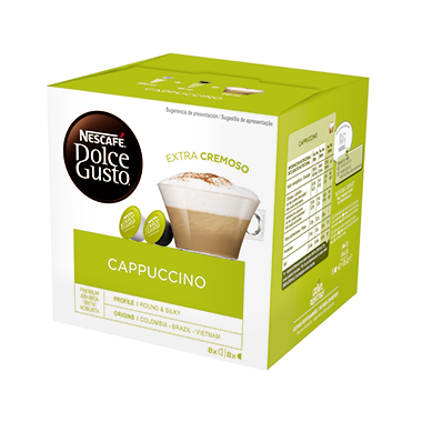 Nestlé Nescafe Dolce Gusto - Cápsulas de café descafeinado sabor a leche –  cantidad a elegir (2 unidades (32 cápsulas))