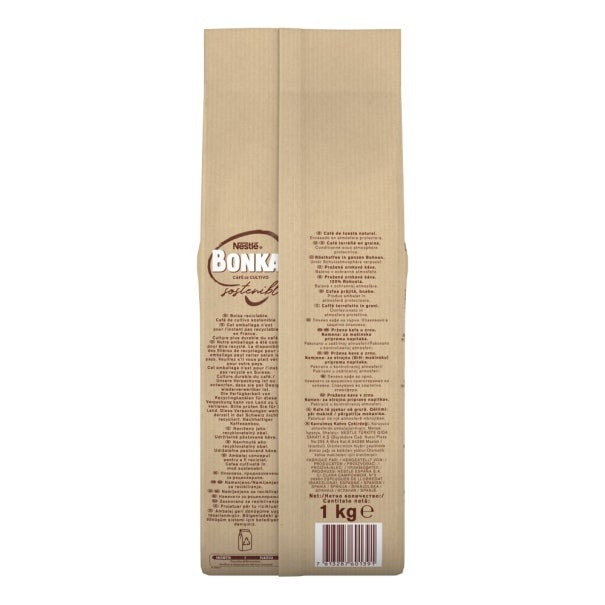 BONKA Intenso Natural Bolsa 1 kg de café en Grano