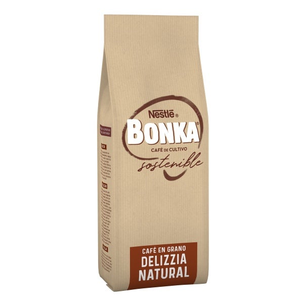 BONKA Delizzia Natural Bolsa 1 kg de café en Grano