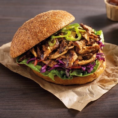Garden Gourmet Pulled Vegano - Hamburguesa