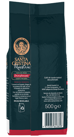 SANTA CRISTINA Maestría Descafeinado 500g