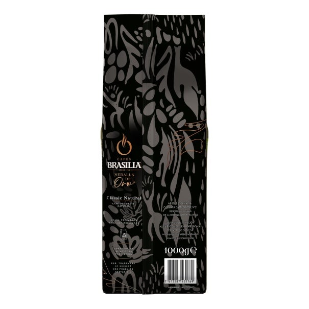 Café Tostado Natural en grano Medalla de Oro/Brasilia Cafeterias