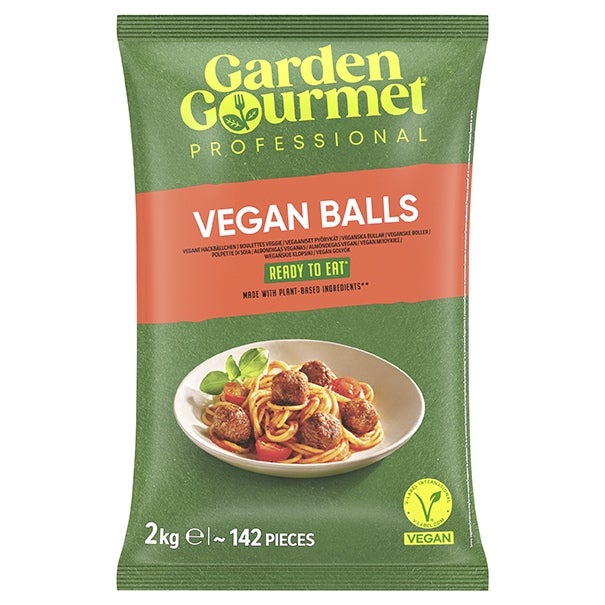 Imagen delantera vegan balls