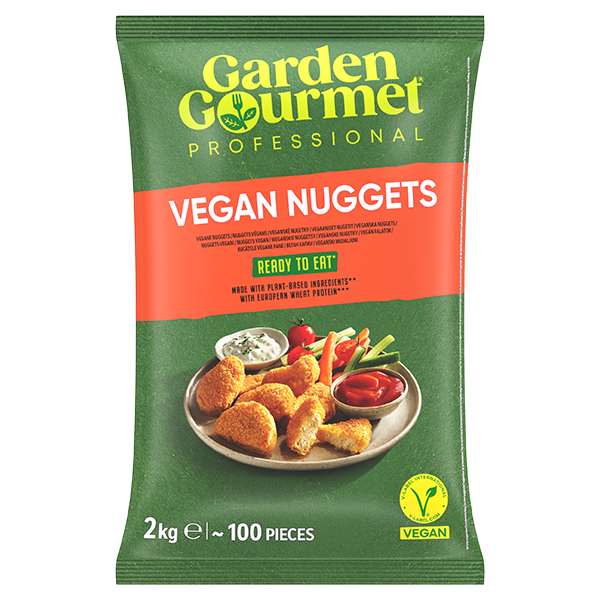Imagen delantera Vegan Nuggets