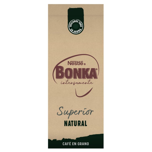 Café en grano BONKA NATURAL SUPERIOR front