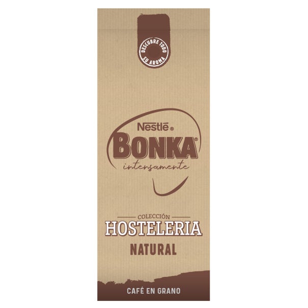 Café en grano natural BONKA Hostelería front