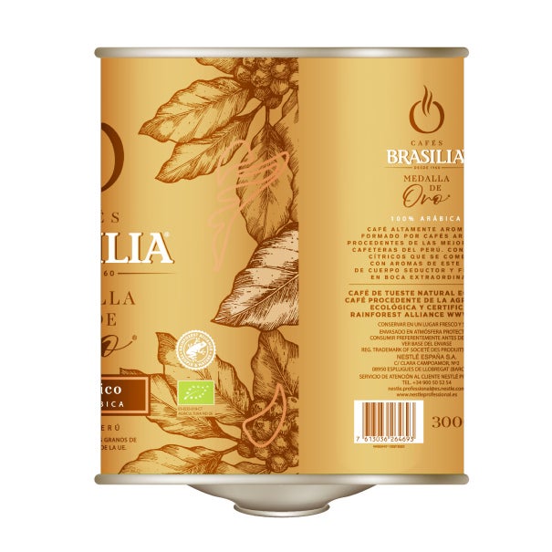 Café Brasilia Medalla de Oro ecológico right