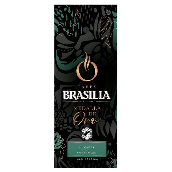 Café en grano Sibaritas Brasilia Medalla de Oro Front