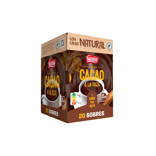 NESTLÉ Cacao a la taza 20 sobres