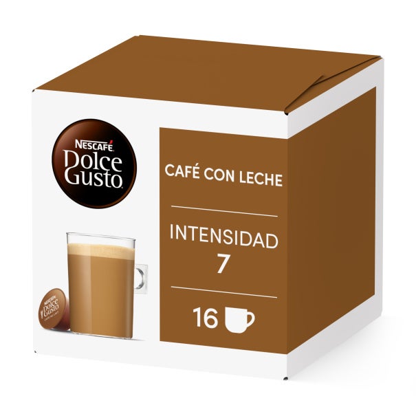 NESCAFÉ® Dolce Gusto® Café con leche 16 cápsulas