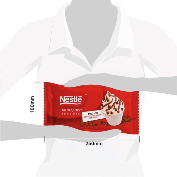 Nestlé Extrafino Mix altura 100mm ancho 250mm
