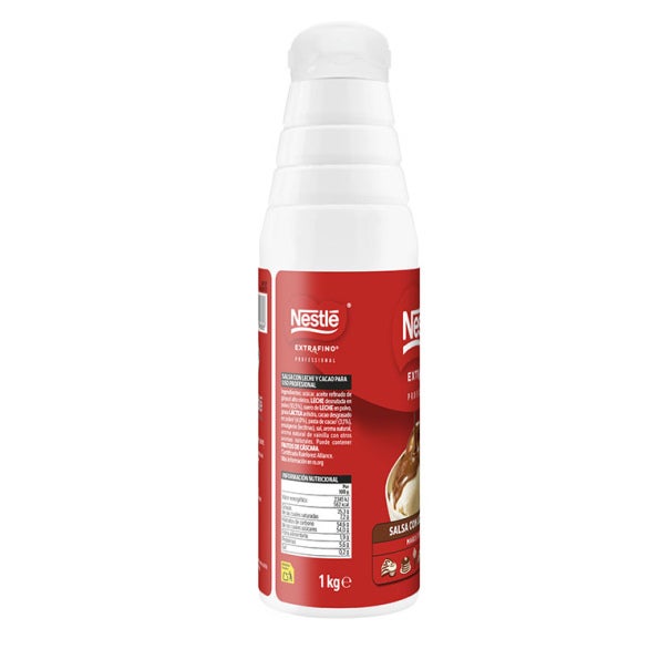 Nestlé Extrafino salsa bote lateral