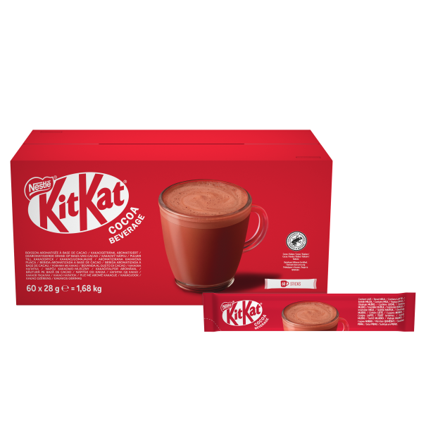 Kit kat sobre Front