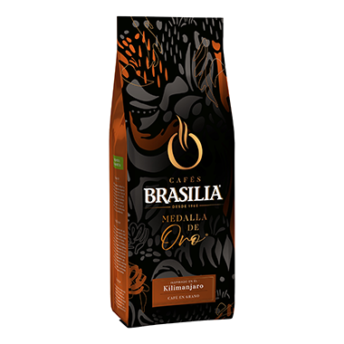 Café Tostado Natural en grano Medalla de Oro Brasilia Kilimanjaro