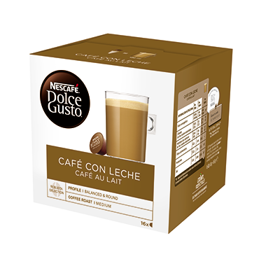 NESCAFÉ® Dolce Gusto® Café con Leche 16 cápsulas